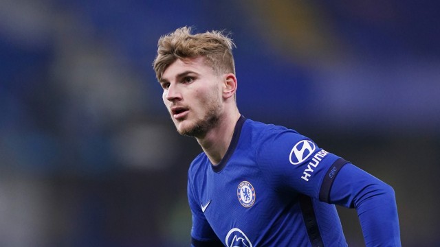Pemain Chelsea, Timo Werner. Foto: John Walton/Pool/REUTERS
