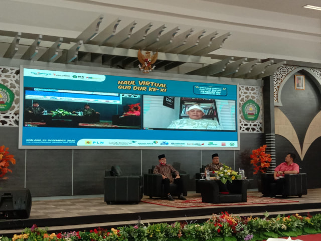 Haul Virtual Gus Dur. Foto: Feni Yusnia