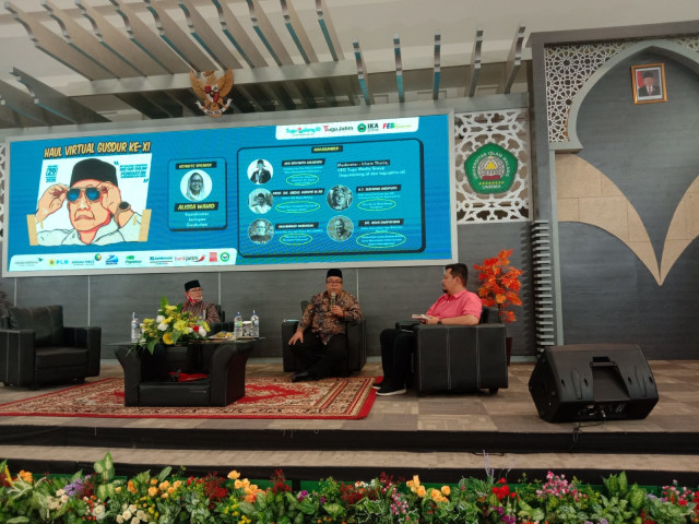 Haul Virtual Gus Dur. Foto: Feni Yusnia