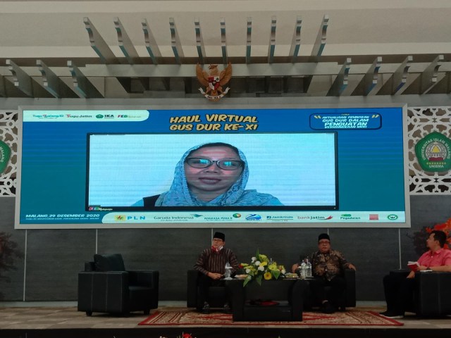 Haul Virtual Gus Dur. Foto: Feni Yusnia