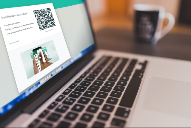 WhatsApp Web pada Laptop Foto: dok Tech News