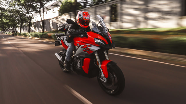 Test ride BMW S1000XR. Foto: Bangkit Jaya Putra/kumparan
