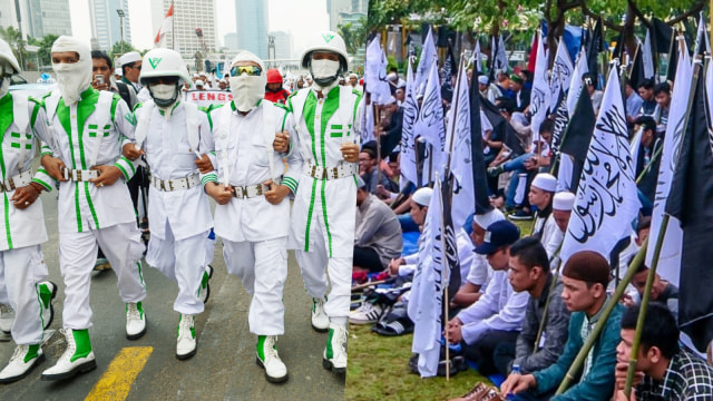FPI dan HTI. Foto: kumparan