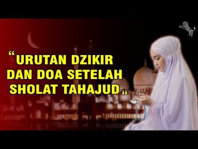 Dzikir dan Doa Tahajud, Sumber: Pinterest