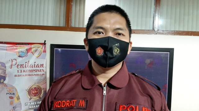 Kapolsek Makassar Kompol Kodrat M Hartanto. Foto: Dok. Istimewa