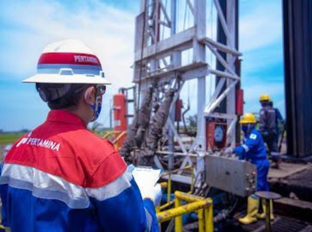Pertamina EP melakukan pengeboran step out BBS-STO.01 di Subang Field, Karawang. Foto: Dok. Pertamina