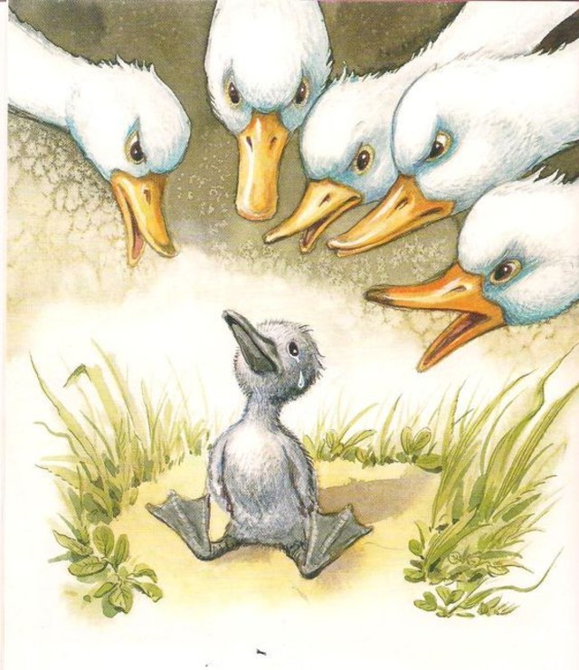 Ilustrasi Cerita Fabel "Itik Buruk Rupa", Foto: Dok. poetrysoup.com