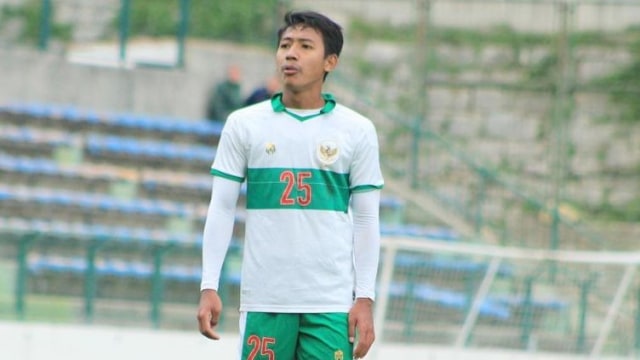 Gelandang Timnas U-19, Beckham Putra.
 Foto: Instagram/@beckham put7