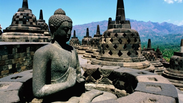 Potret Candi Borobudur. Sumber: Pinterest