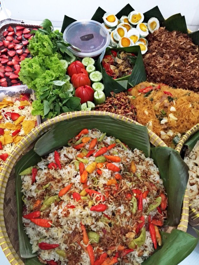 Ilustrasi Nasi Liwet Sunda, Foto: Dok. Pinterest