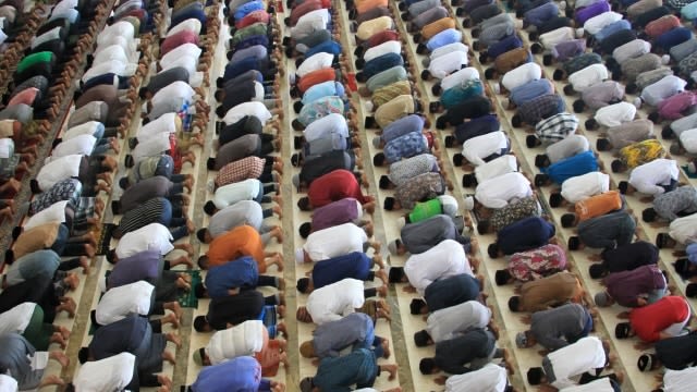 Salat berjamaah. (Dok: Kumparan)