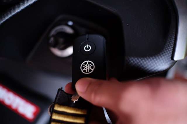 IlustrasI remote keyless Yamaha. Foto: Bangkit Jaya Putra/kumparan