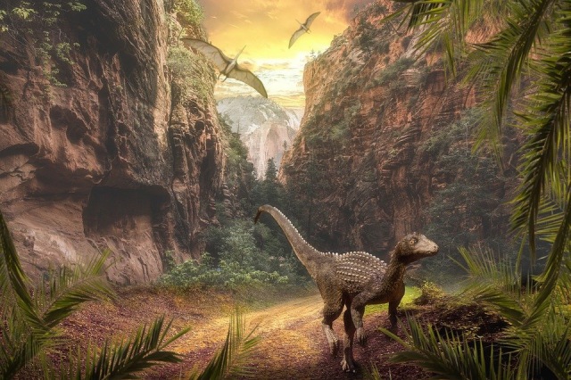Ilustrasi Dinosaurus foto: Pixabay