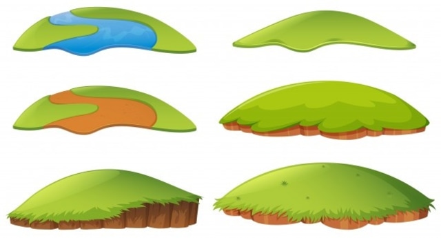 Ilustrasi pola aliran sungai. Foto: Freepik