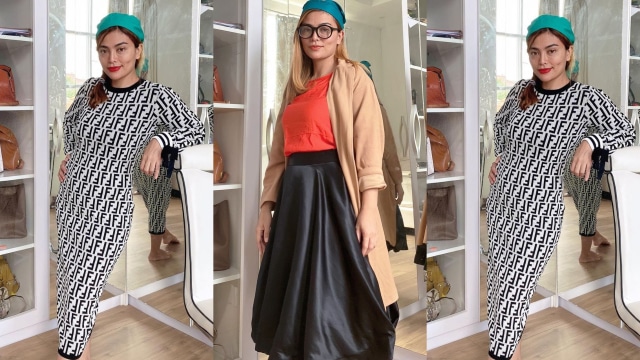 Gaya Nyentrik Novelita Damanik, Bidan asal Depok yang Viral di TikTok Foto: Instagram @bidan_novel