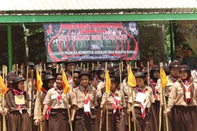 Anggota Pramuka. Foto: Pinterest
