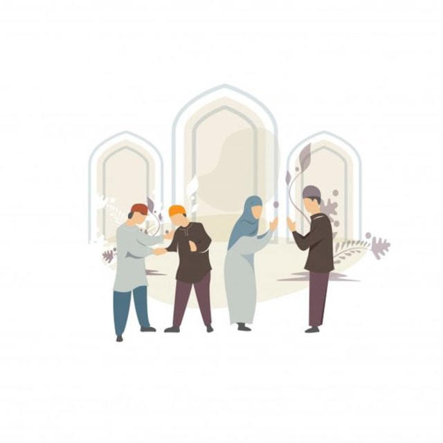 Ilustrasi Silahturahmi dan Silahturahim, Foto: Dok. freepik.com