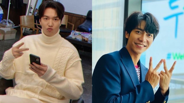 Lee Min Ho dan Lee Seung Gi. Dok: actorleeminho & leeseunggi.official