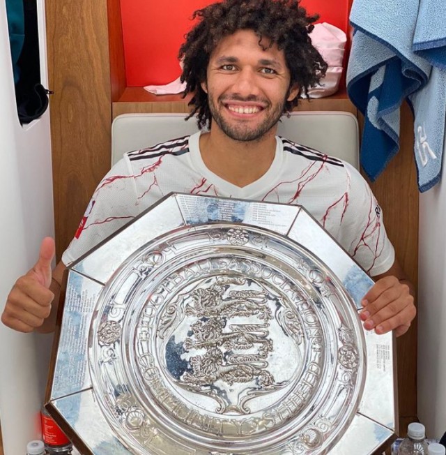 Mohamed Elneny, pemain Arsenal. Foto: Instagram/@elnennym.