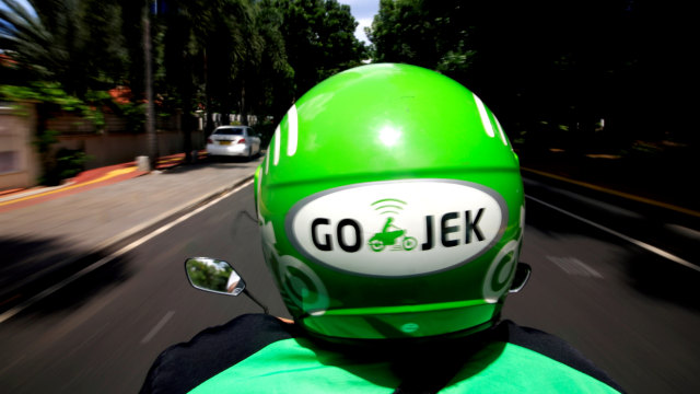 Ilustrasi Gojek. Foto: Beawiharta/REUTERS