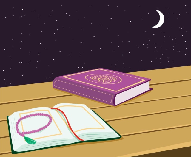 Ilustrasi Alquran. Sumber: Freevector.com