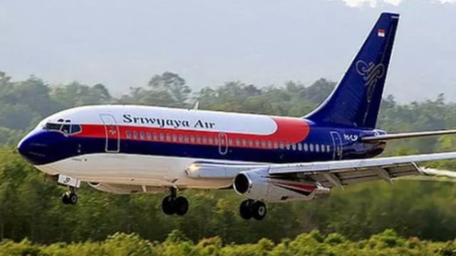 Sriwijaya Air Boeing 737 500. Foto: Dok. Sriwijaya Air.