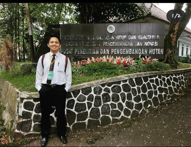 Rizki Wahyudi. Foto: Dok. Nurul - Polhut BKSDA Kalbar