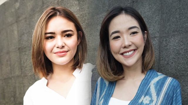 Gisel Anastasia dan Amanda Manopo. Foto: Ronny