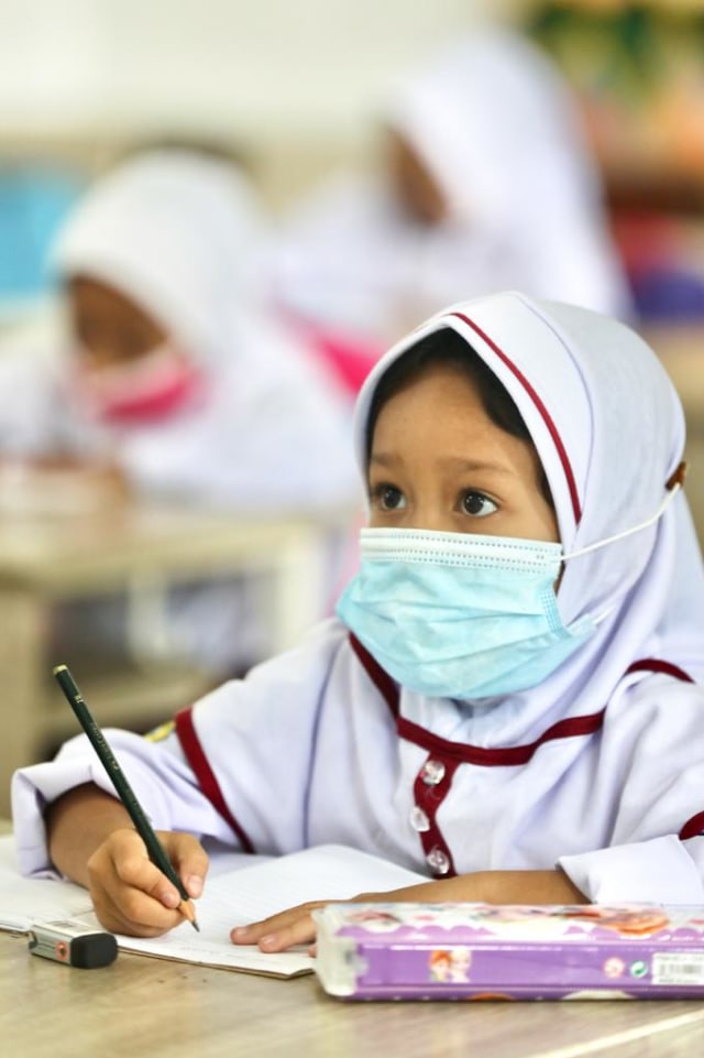 Siswa sedang belajar. Foto: Abdul Hadi/acehkini