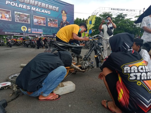 Motor bodong. Foto: Rizal Adhi