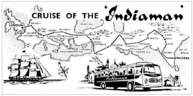 Rute bus The Indiaman | Foto: richardgregory.org.uk