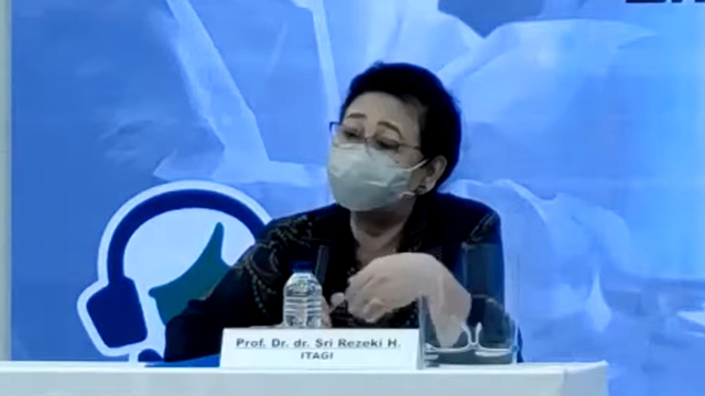 Ketua ITAGI, Prof. Sri Rezeki Hadinegoro. Foto: Youtube/@Badan POM RI