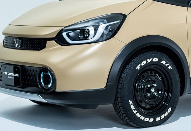 Honda Jazz Dimodif ala Off-road. Foto: dok. Hotcars