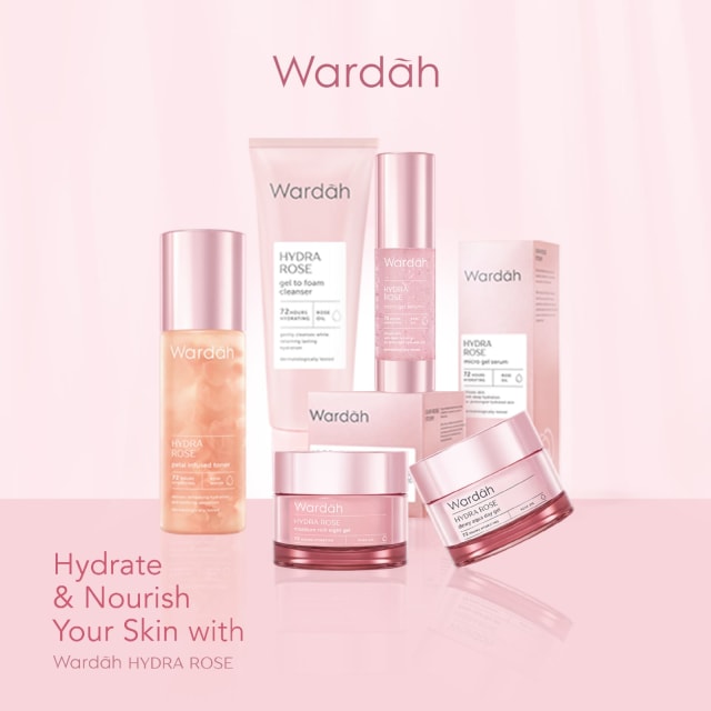 Wardah Hydra Rose Series.