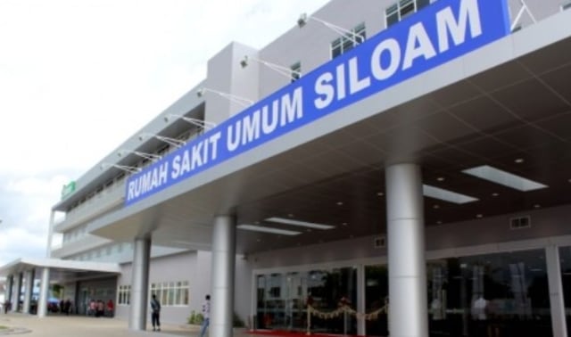 RS Siloam, salah satu rumah sakit yang merawat pasien corona di Kota Kupang. Foto: istimewa.