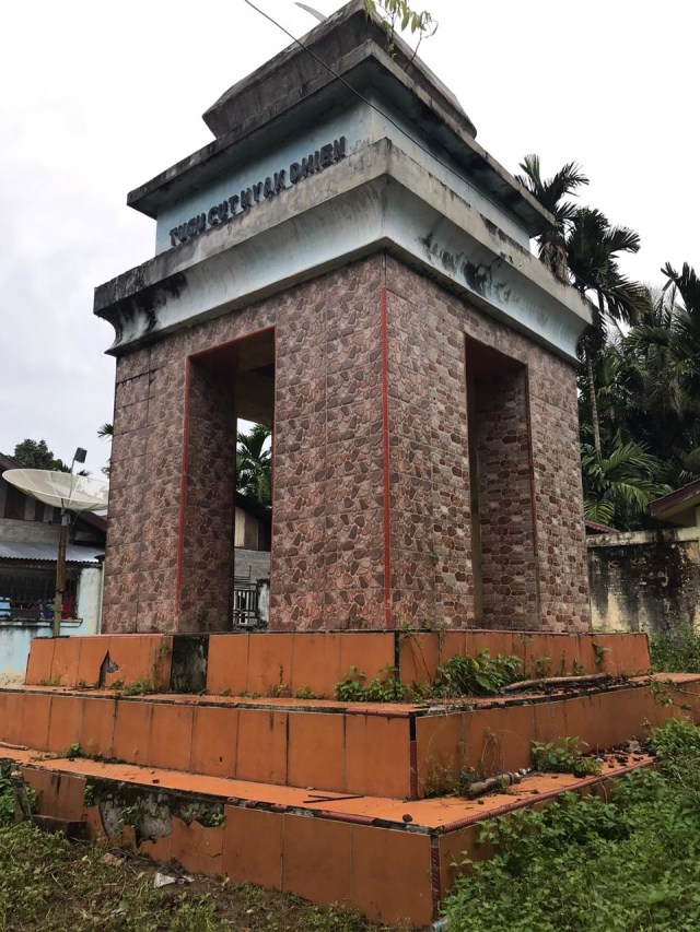 Tugu Cut Nyak Dhien di Beutong Ateuh Banggalang, Nagan Raya, Aceh. Foto: Siti Aisyah/acehkini
