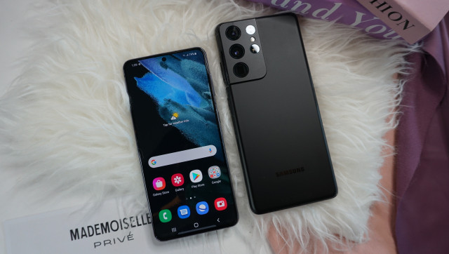 Samsung Galaxy S21 Ultra. Foto: Bianda Ludwianto/kumparan