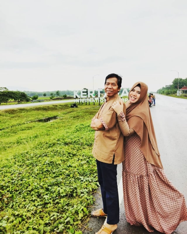 Kiwil dan istri, Rohimah. Foto: Instagram/rohimah_alli