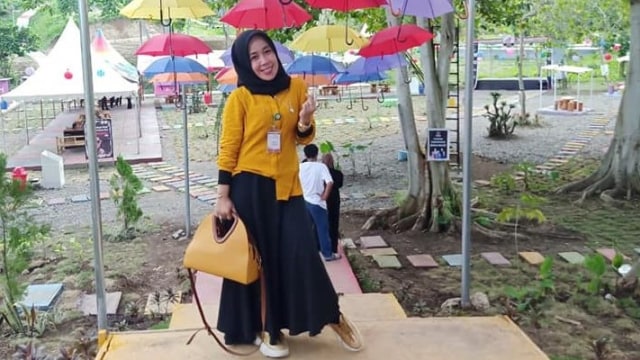 Almarhumah Hj. Ririn semasa hidupnya. Foto: Dok. Istimewa