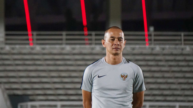 Pelatih Timnas Indonesia U-19 Kurniawan Dwi Yulianto. Foto: Iqbal Firdaus/kumparan