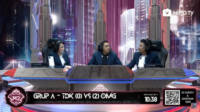 Caster Indonesia di M2 World Championship, Momochan, Kornet, dan Pak Lulung.