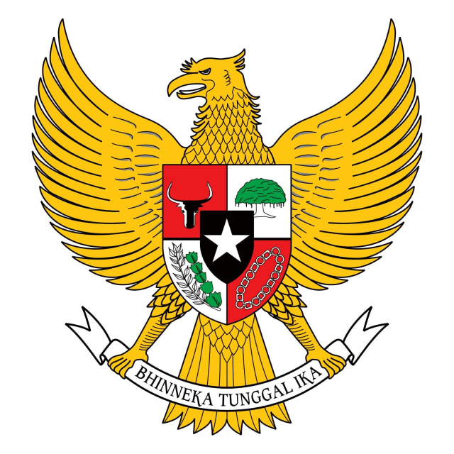 Tampilan Lambang Pancasila, Sumber: Kumparan