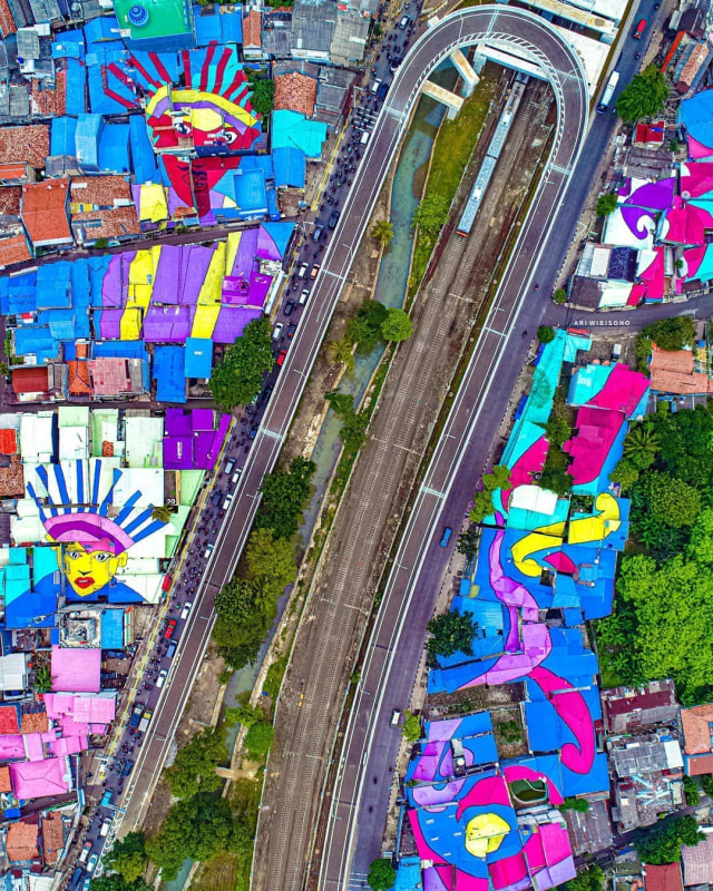 Jalan Layang Tapal Kuda, Lenteng Agung, Jakarta Selatan. Foto: Instagram/@dkijakarta