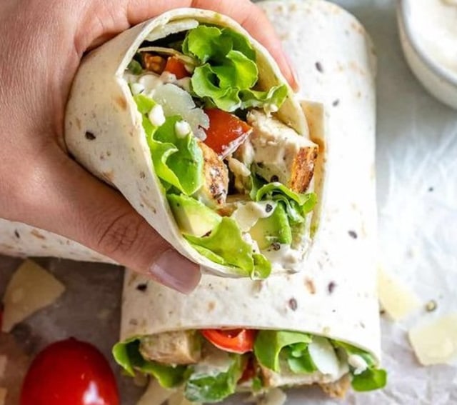 Salad Wrap. Sumber : Pinterest