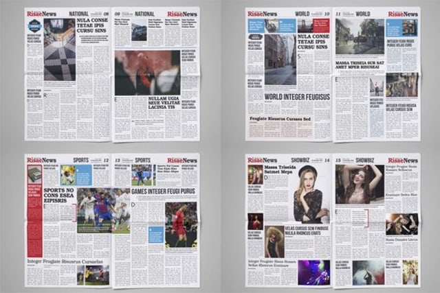 Ilustrasi Teks Berita, sumber: Pinterest