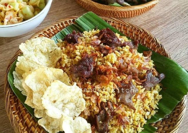 Nasi Kebuli Daging Sapi, Sumber: Pinterest