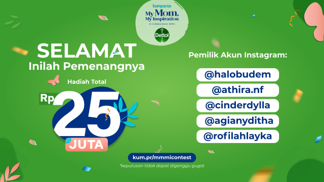 Pemenang Photo Contest My Mom My Inspiration 2020. Foto: kumparan