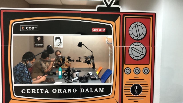 Dinas Lingkungan Hidup dan TGUPP dalam Podcast Cerita Orang Dalam/Cerita Orang Dalam Foto_