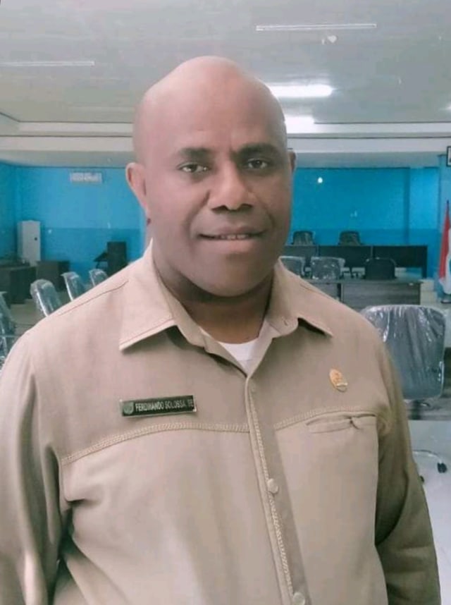 Ketua DPRD Maybrat, Fernando Solosa