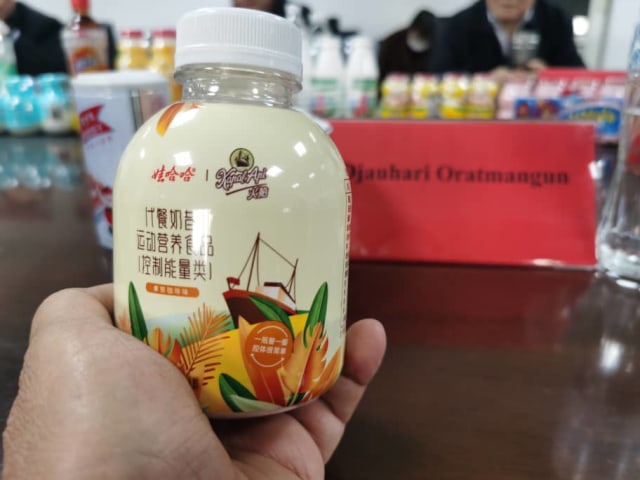 Kapal Api jajaki kerja sama dengan produsen minuman di China. Foto: KJRI Shanghai
